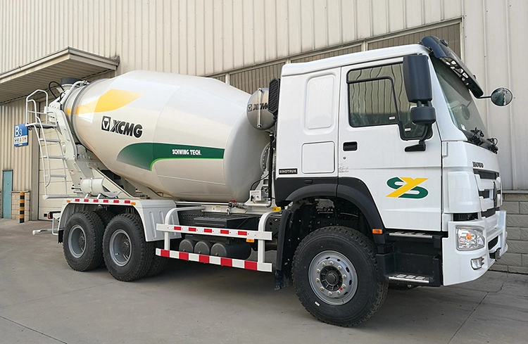 XCMG Factory G10V 10cubic Schwing Mobile New Cement Mixing Machine Concrete Truck Mixer Price for Sale