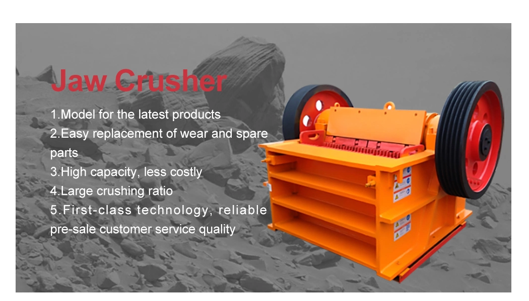 The Most Hot-Sale Shanbao Original Quality PEX-250X1000/250X1200/300X1300 fine jaw crusher machine